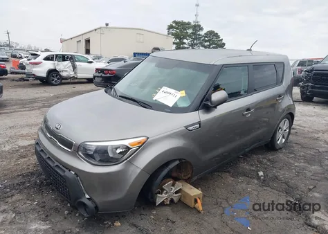 2016 Kia Soul из США, поврежденный, VIN KNDJN2A2XG7299872